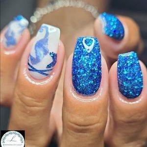 Sparkle & Co Nail Dip Powder Polish in Under The Sea